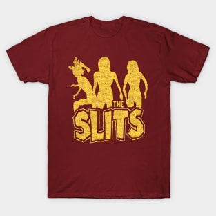 The Slits - distressed (yellow) T-Shirt